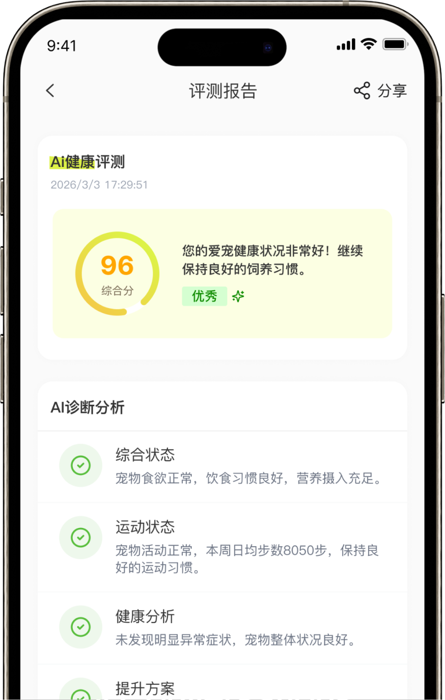 AI健康评测报告